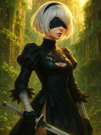 2B: портрет